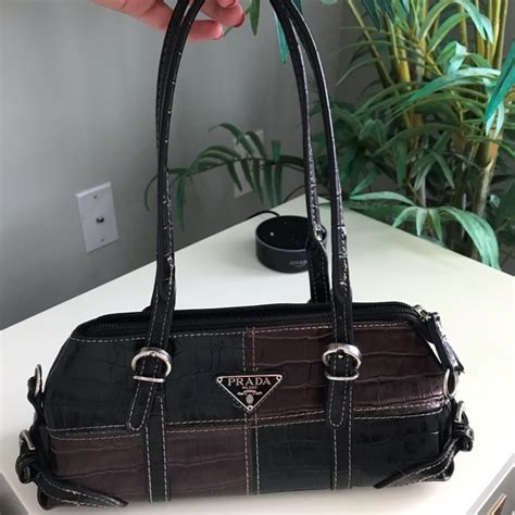 prada milano bag grey|Prada Milano bag vintage.